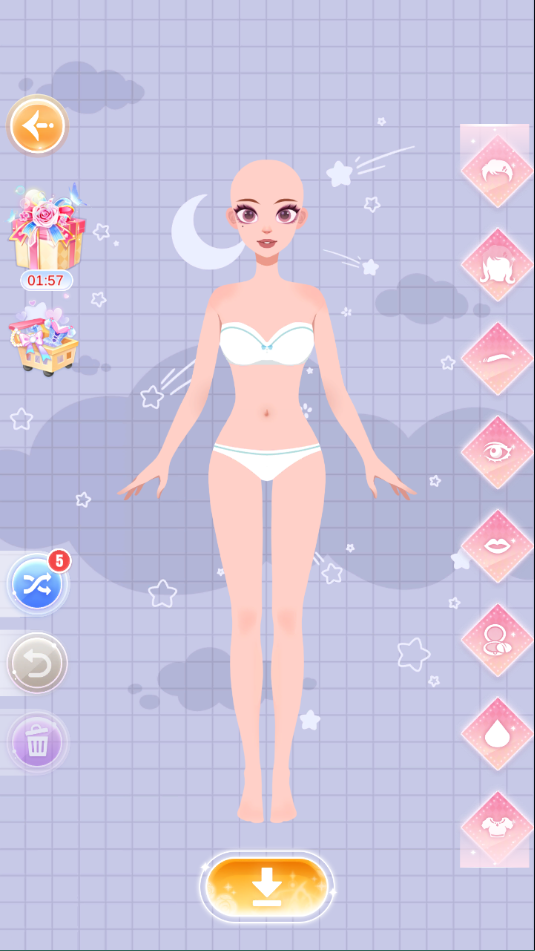 Yoya装扮公主