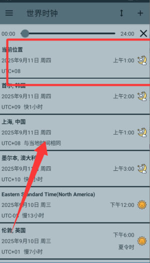 世界时钟