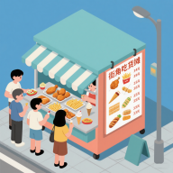 街角吃货摊最新版游戏v1.0.1